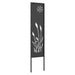 Ecran de intimitate pentru grădină Traforaj Negru 32 x 140 cm - WALTI WALTI