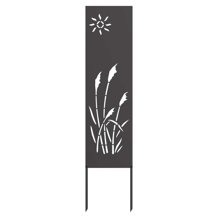 Ecran de intimitate pentru grădină Traforaj Negru 32 x 140 cm - WALTI WALTI