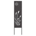 Ecran de intimitate pentru grădină Traforaj Negru 32 x 140 cm - WALTI WALTI