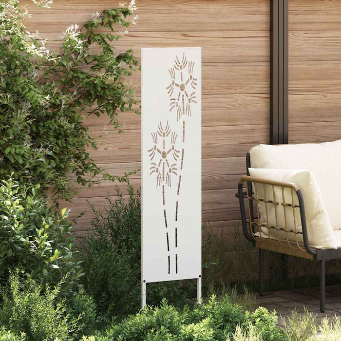 Ecran de intimitate pentru grădină Traforaj Alb 32 x 140 cm - WALTI WALTI