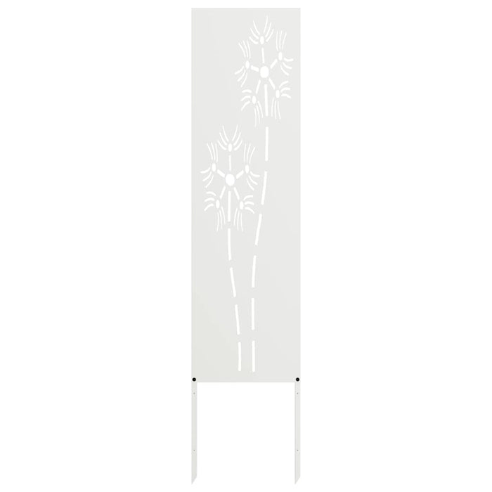 Ecran de intimitate pentru grădină Traforaj Alb 32 x 140 cm - WALTI WALTI