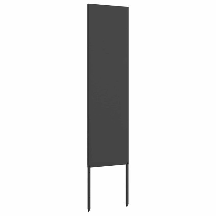 Ecran de intimitate pentru grădină Traforaj Negru 32 x 140 cm WALTI