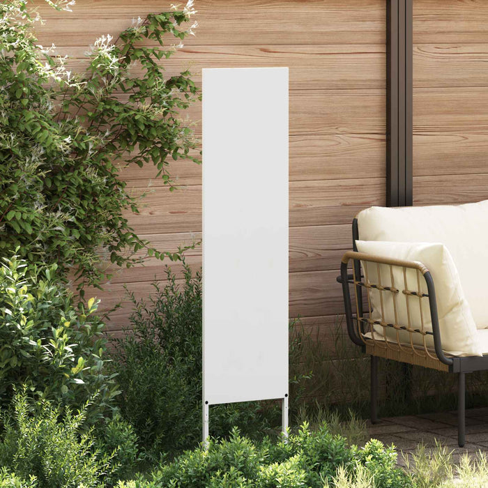 Ecran de intimitate pentru grădină Traforaj Alb 32 x 140 cm WALTI