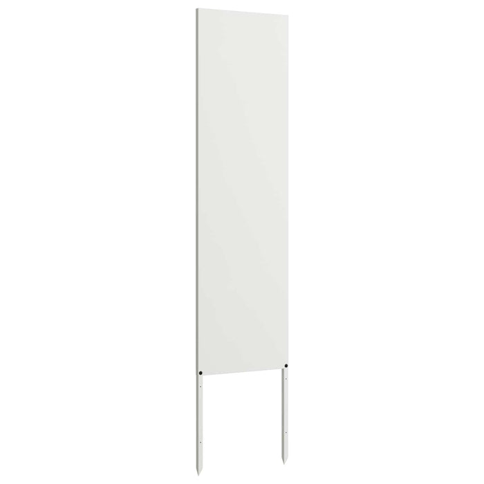 Ecran de intimitate pentru grădină Traforaj Alb 32 x 140 cm WALTI