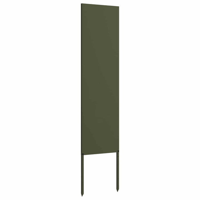 Ecran de intimitate pentru grădină Olivengrønn 32 x 140 cm WALTI