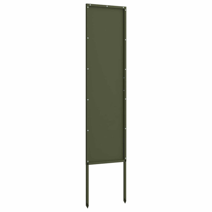 Ecran de intimitate pentru grădină Olivengrønn 32 x 140 cm WALTI