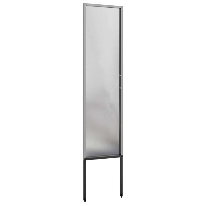 Ecran de intimitate pentru grădină Argintiu 32 x 140 cm WALTI