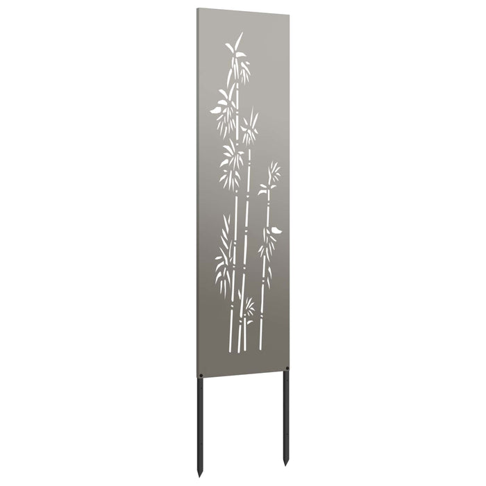 Ecran de intimitate pentru grădină Floral Ruginit 32 x 140 cm WALTI
