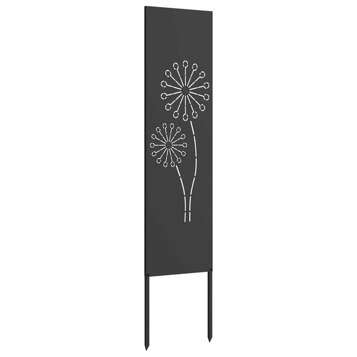 Ecran de intimitate pentru grădină Traforaj Negru 32 x 140 cm - WALTI WALTI