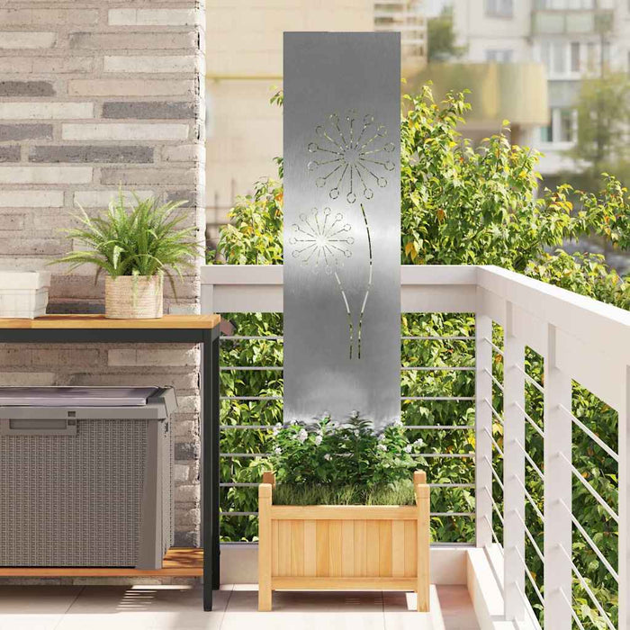 Ecran de intimitate pentru grădină Argintiu 32 x 140 cm - WALTI WALTI