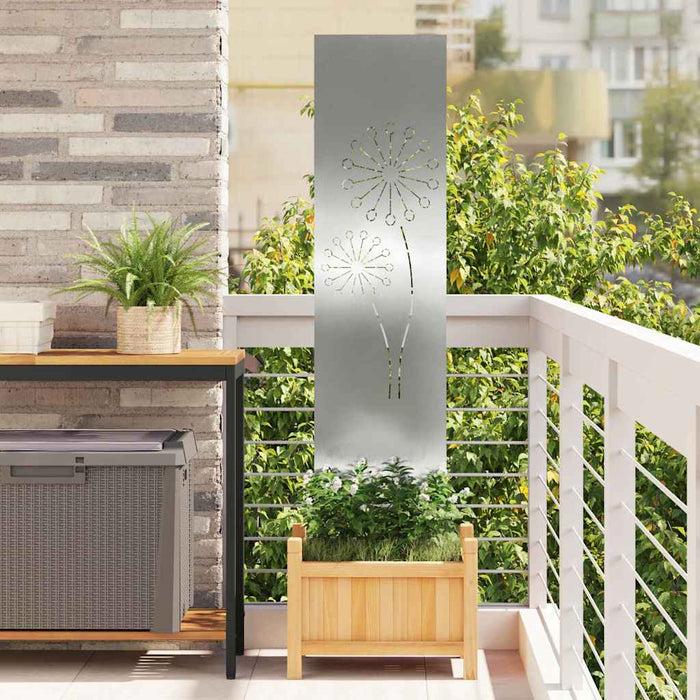 Ecran de intimitate pentru grădină Argintiu 32 x 140 cm - WALTI WALTI
