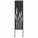 Ecran de intimitate pentru grădină Traforaj Negru 32 x 140 cm - WALTI WALTI