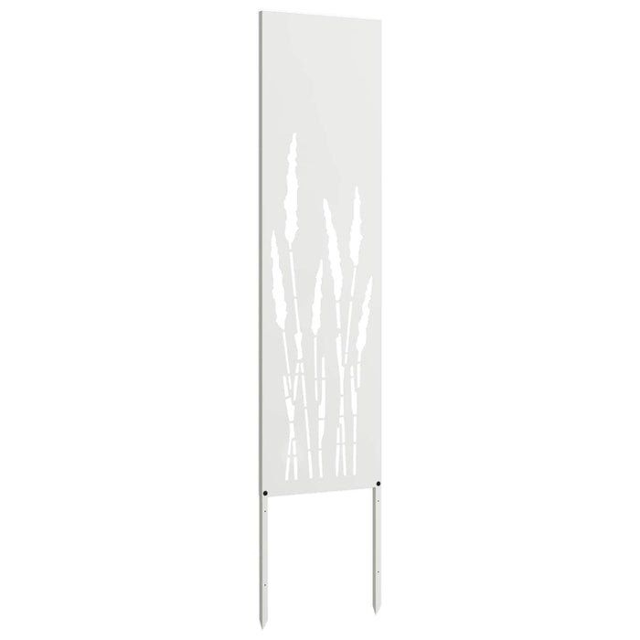 Ecran de intimitate pentru grădină Traforaj Alb 32 x 140 cm WALTI