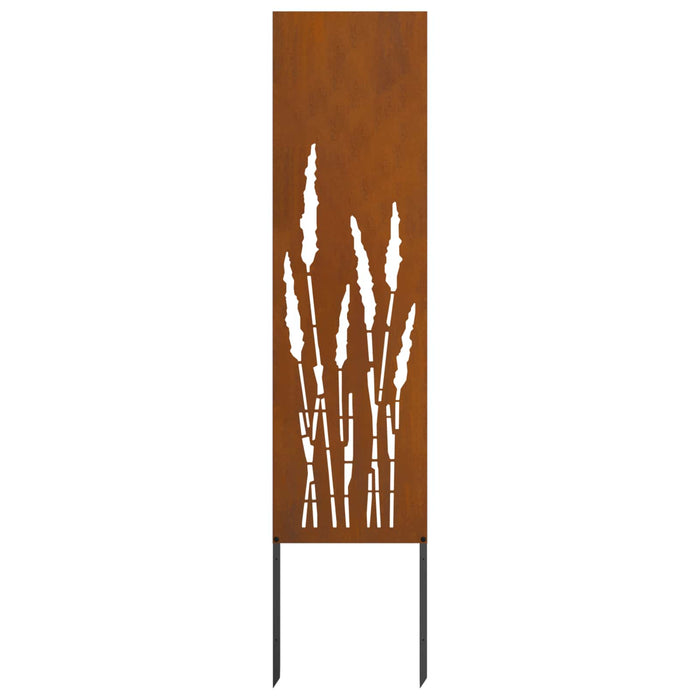 Ecran de intimitate pentru grădină Traforaj Ruginit 32 x 140 cm WALTI