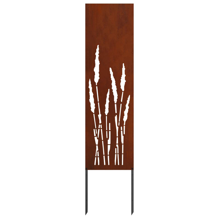 Ecran de intimitate pentru grădină Traforaj Ruginit 32 x 140 cm WALTI