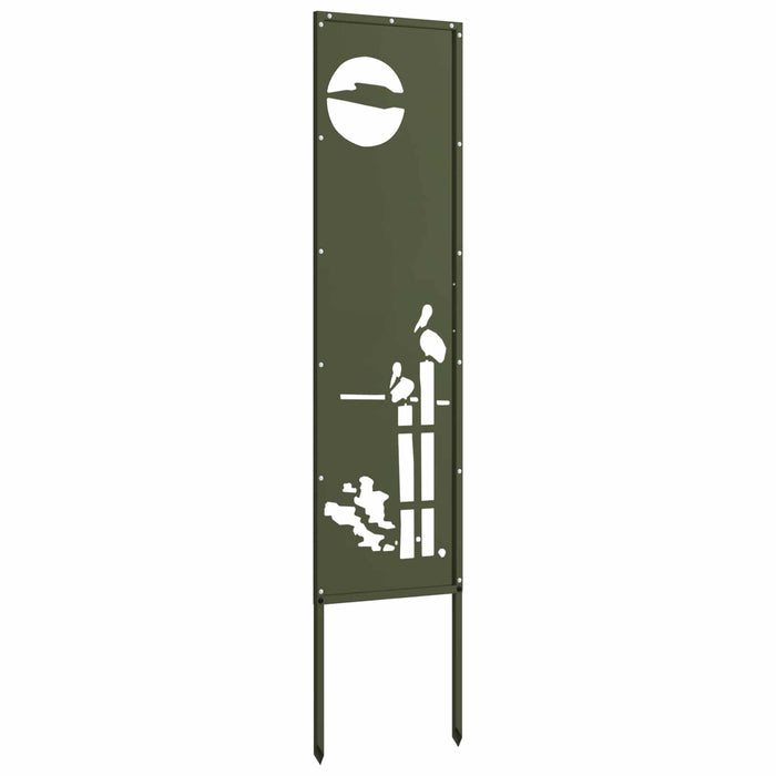 Ecran de intimitate pentru grădină Olivengrønn 32 x 140 cm - WALTI WALTI