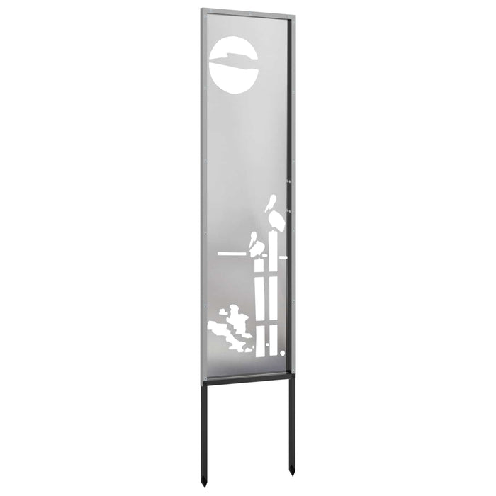 Ecran de intimitate pentru grădină Argintiu 32 x 140 cm WALTI