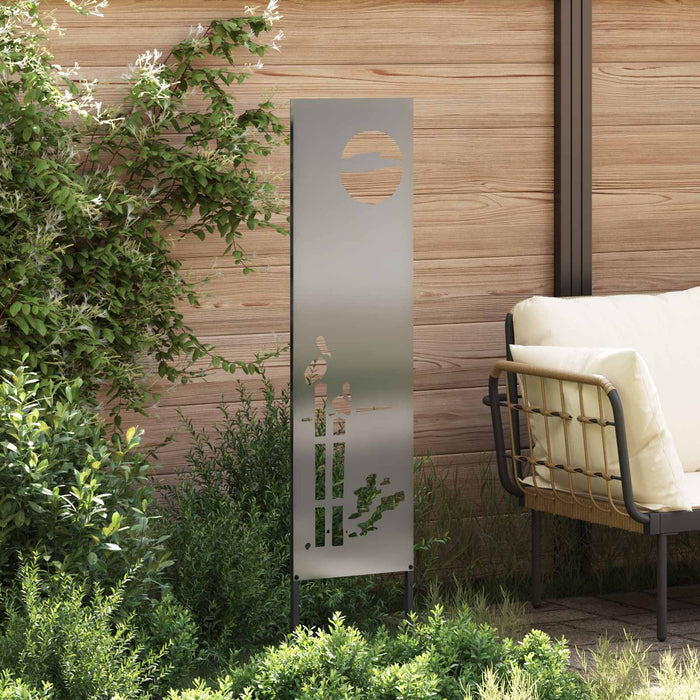Ecran de intimitate pentru grădină Argintiu 32 x 140 cm WALTI
