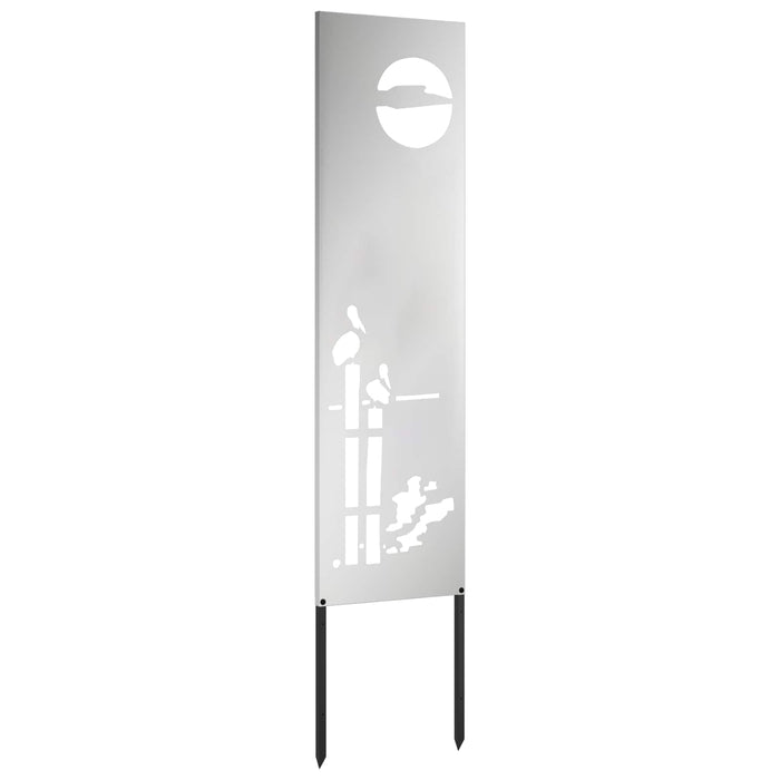 Ecran de intimitate pentru grădină Argintiu 32 x 140 cm WALTI