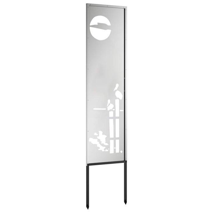 Ecran de intimitate pentru grădină Argintiu 32 x 140 cm WALTI