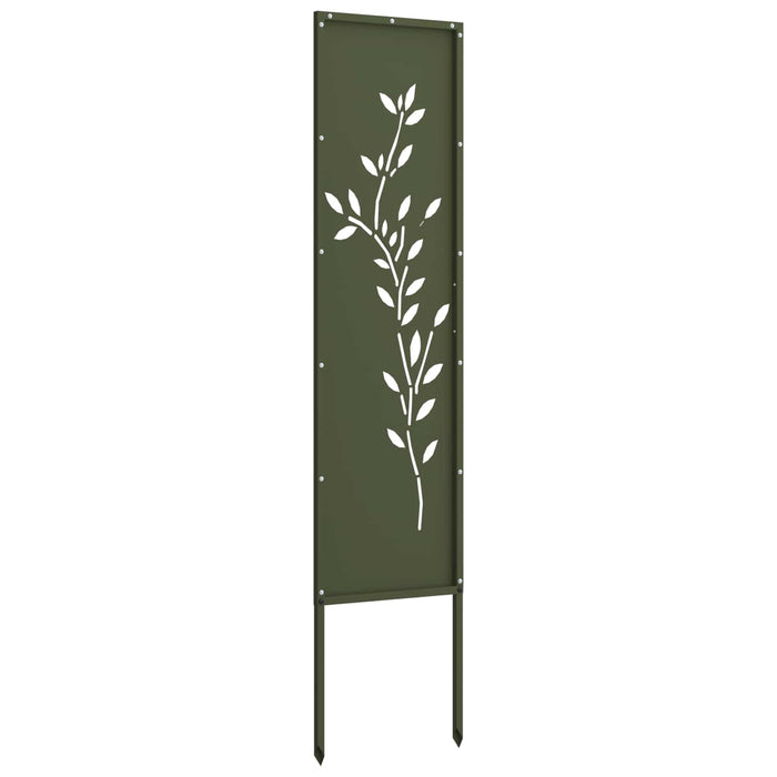 Ecran de intimitate pentru grădină Olivengrønn 32 x 140 cm WALTI