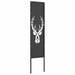 Ecran de intimitate pentru grădină Negru 32 x 140 cm - WALTI WALTI