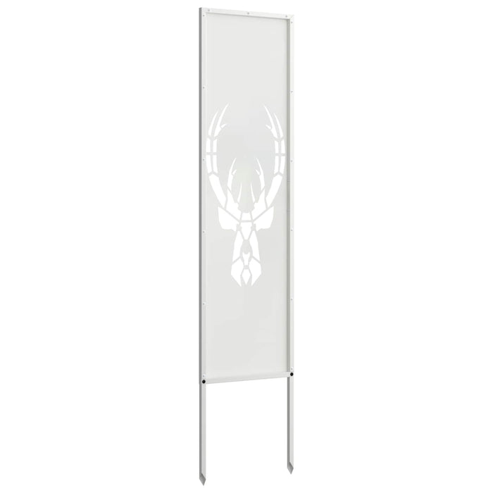 Ecran de intimitate pentru grădină Animal Print Alb 32 x 140 cm WALTI