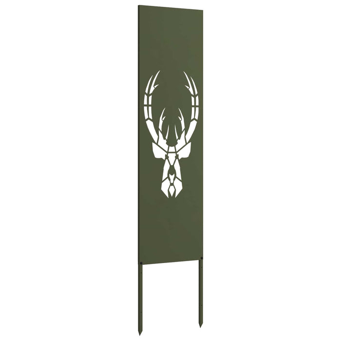 Ecran de intimitate pentru grădină Olivengrønn 32 x 140 cm WALTI
