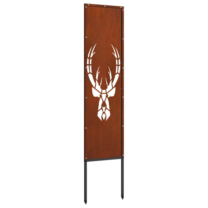 Ecran de intimitate pentru grădină Ruginit 32 x 140 cm - WALTI WALTI