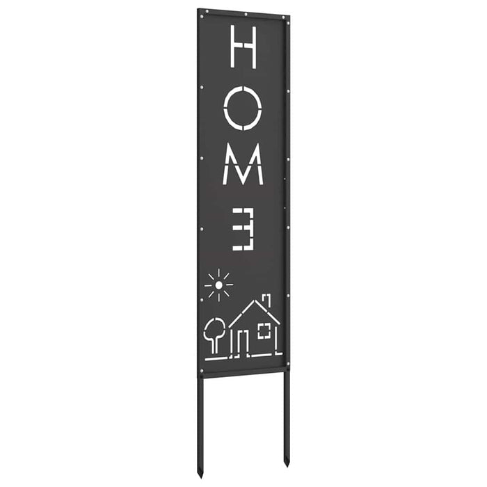 Ecran de intimitate pentru grădină Traforaj Negru 32 x 140 cm - WALTI WALTI