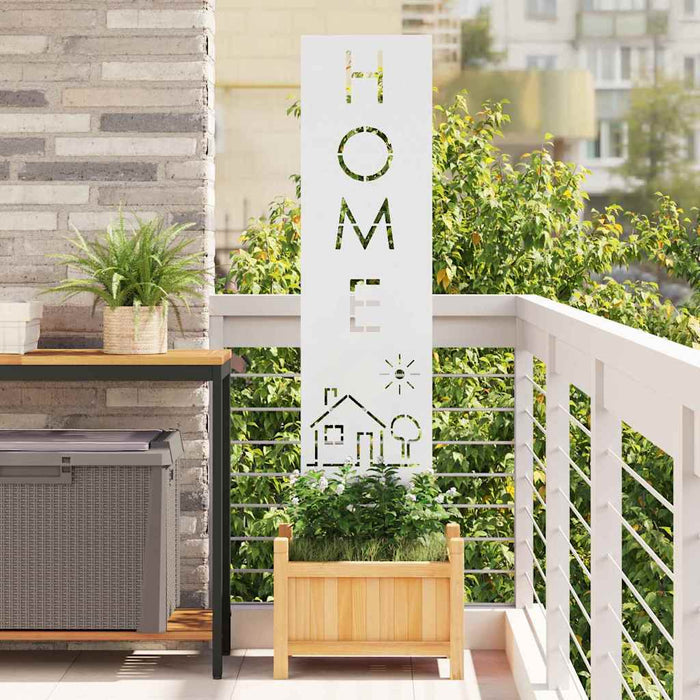 Ecran de intimitate pentru grădină Traforaj Alb 32 x 140 cm - WALTI WALTI