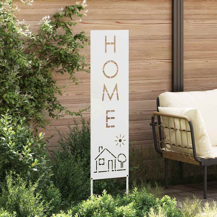 Ecran de intimitate pentru grădină Traforaj Alb 32 x 140 cm - WALTI WALTI