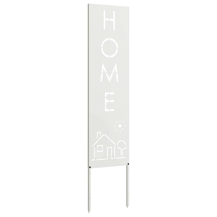Ecran de intimitate pentru grădină Traforaj Alb 32 x 140 cm - WALTI WALTI