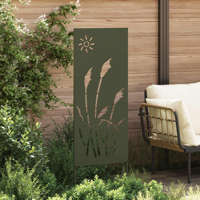 Ecran de intimitate pentru grădină Olivengrønn 50 x 140 cm WALTI