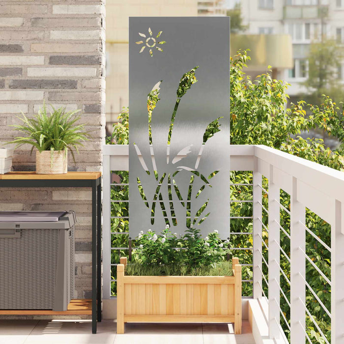 Ecran de intimitate pentru grădină Argintiu 50 x 140 cm WALTI