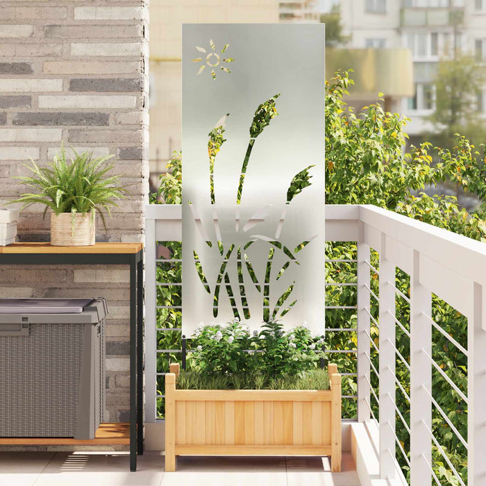 Ecran de intimitate pentru grădină Argintiu 50 x 140 cm WALTI