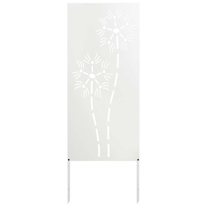Ecran de intimitate pentru grădină Traforaj Alb 50 x 140 cm - WALTI WALTI