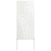 Ecran de intimitate pentru grădină Traforaj Alb 50 x 140 cm - WALTI WALTI