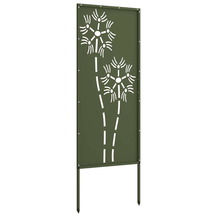 Ecran de intimitate pentru grădină Olivengrønn 50 x 140 cm WALTI