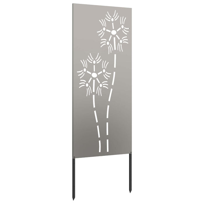 Ecran de intimitate pentru grădină Traforaj Ruginit 50 x 140 cm WALTI