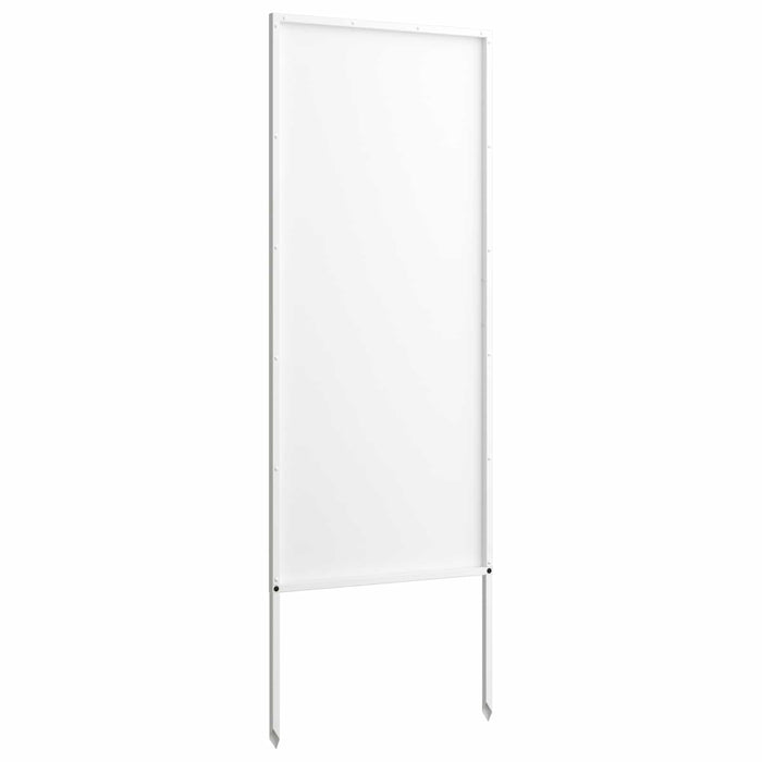 Ecran de intimitate pentru grădină Traforaj Alb 50 x 140 cm - WALTI WALTI