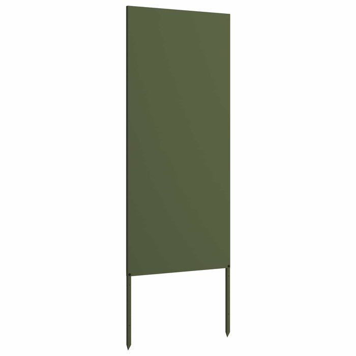 Ecran de intimitate pentru grădină Olivengrønn 50 x 140 cm WALTI