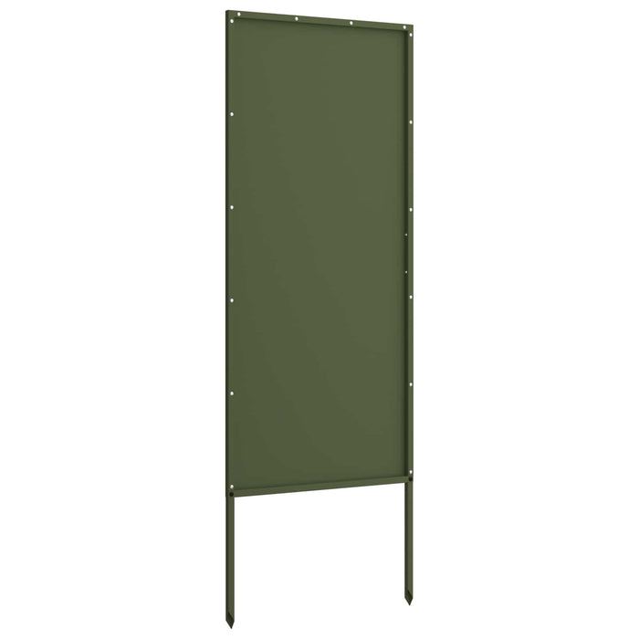 Ecran de intimitate pentru grădină Olivengrønn 50 x 140 cm WALTI