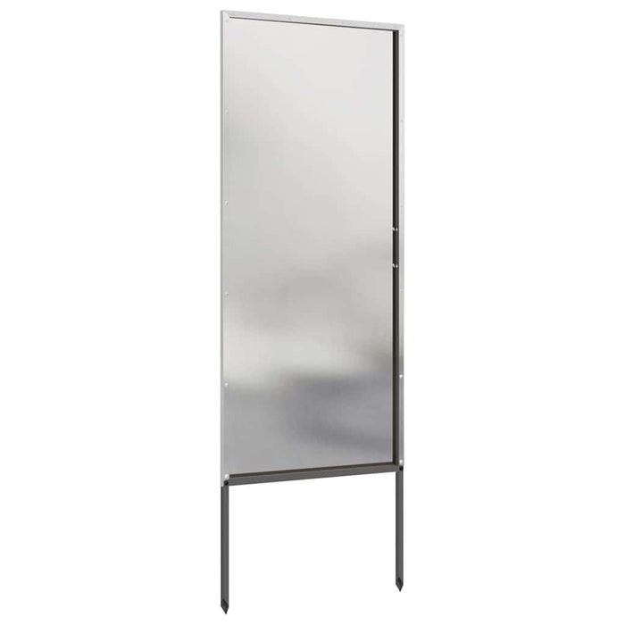 Ecran de intimitate pentru grădină Argintiu 50 x 140 cm - WALTI WALTI