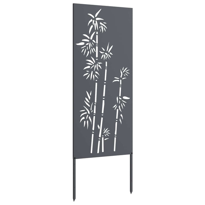 Ecran de intimitate pentru grădină Floral Antracit 50 x 140 cm WALTI