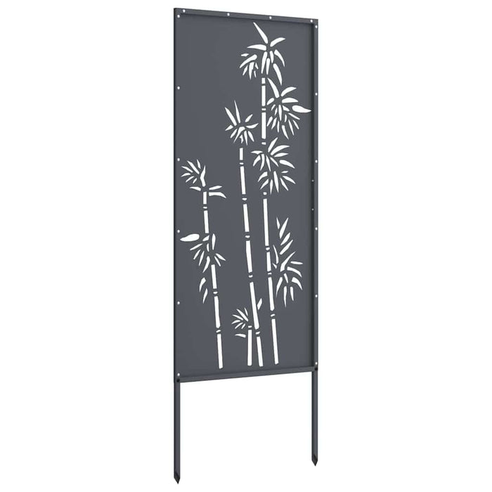 Ecran de intimitate pentru grădină Floral Antracit 50 x 140 cm WALTI