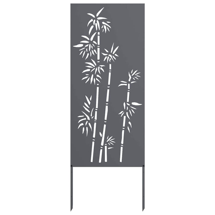 Ecran de intimitate pentru grădină Floral Antracit 50 x 140 cm WALTI