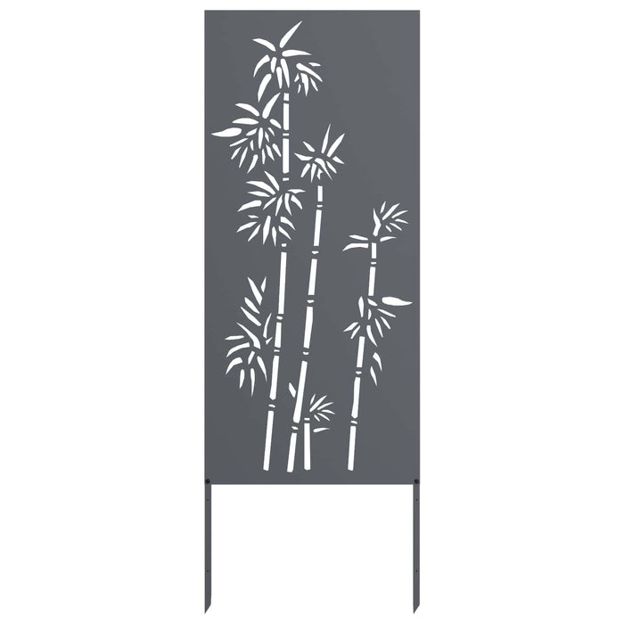 Ecran de intimitate pentru grădină Floral Antracit 50 x 140 cm WALTI