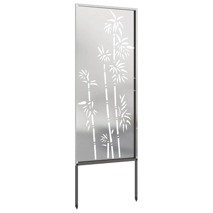Ecran de intimitate pentru grădină Floral Argintiu 50 x 140 cm WALTI