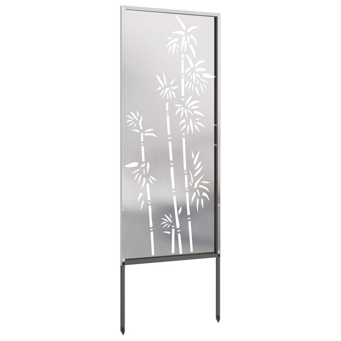 Ecran de intimitate pentru grădină Floral Argintiu 50 x 140 cm WALTI